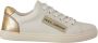 Dolce & Gabbana Witte Leren Lage Sneakers White Dames - Thumbnail 8