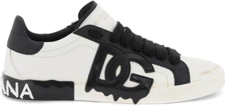 Dolce & Gabbana Klassieke Portofino Sneakers White Heren