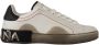 Dolce & Gabbana Witte Leren Logo Portofino Sneakers White Dames - Thumbnail 2