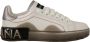 Dolce & Gabbana Iconische Leren Sneakers voor Modieuze Vrouwen White Dames - Thumbnail 1