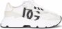 Dolce&Gabbana Sneakers Leather Daymaster Logo-Patch Lace-Up Sneakers in wit - Thumbnail 1