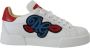 Dolce & Gabbana Witte Portofino Logo Klassieke Sneakers White Dames - Thumbnail 1