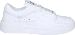 Dolce&Gabbana Sneakers Calfskin New Roma Sneakers in wit