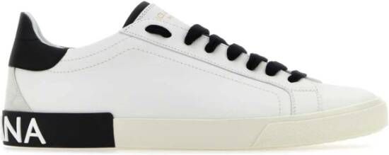 Dolce & Gabbana Portofino Low-Top Sneakers White Heren