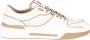 Dolce & Gabbana Witte Leren Sneakers met Paneelontwerp White Heren - Thumbnail 1