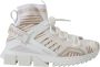 Dolce & Gabbana Witte Beige Sorrento Casual Sneakers White Dames - Thumbnail 1