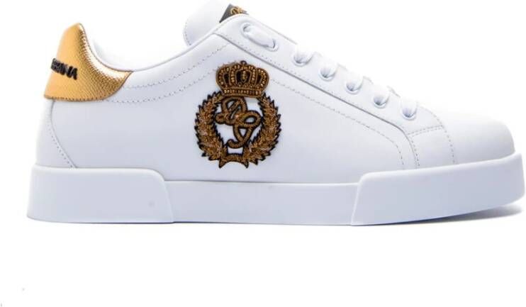 Dolce & Gabbana Witte Sneakers Stijlvol en Comfortabel White Heren