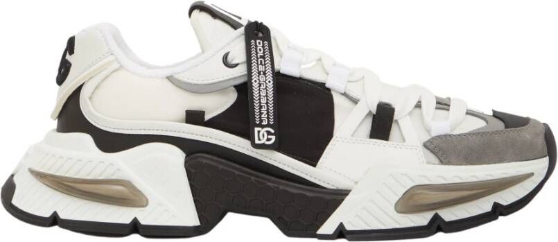 Dolce & Gabbana Verhoog je sneaker game met gladleren trainers Black Heren