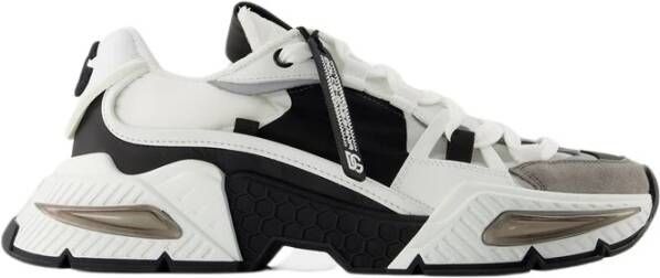 Dolce & Gabbana Multigekleurde sneakers met reliëf en monogramdetails Black Heren