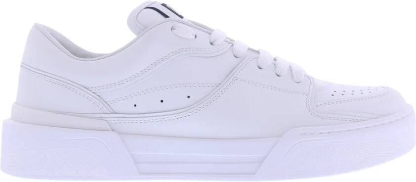 Dolce & Gabbana Nieuwe Roma Sneakers met Geperforeerde Details White Heren - Foto 2