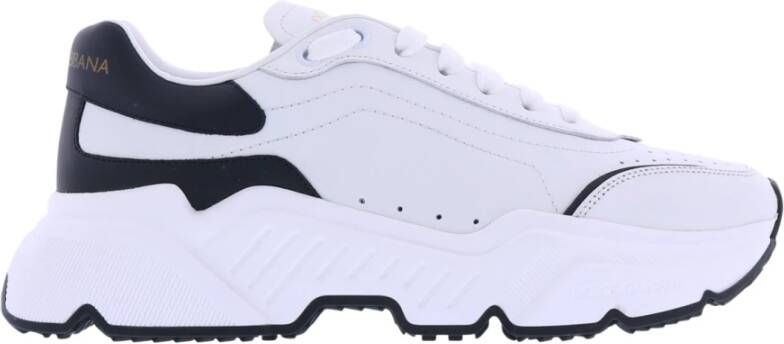 Dolce & Gabbana Daymaster Sneakers Wit Synthetisch Kalfsleer White Heren