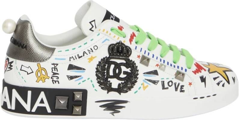 Dolce & Gabbana Portofino sneakers Meerkleurig Heren