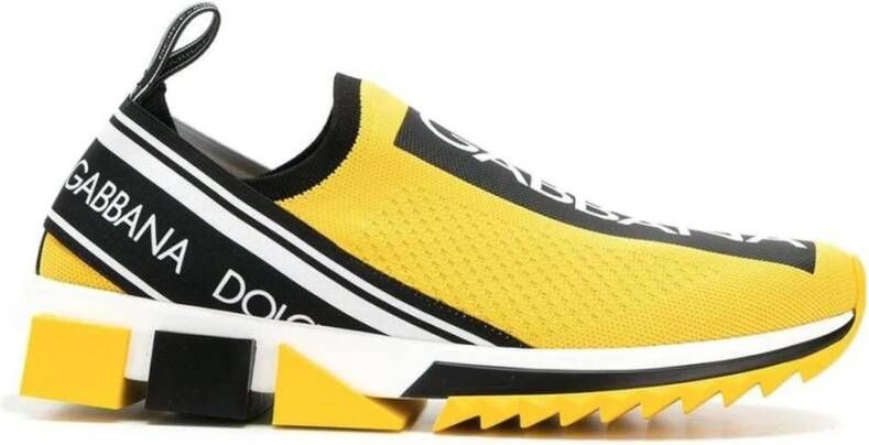 Dolce & Gabbana Sneakers Yellow Dames
