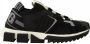 Dolce & Gabbana Zwarte Slip-On Sneakers Sorrento Stijl Black - Thumbnail 3