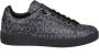 Dolce & Gabbana Zwarte Canvas Lage Sneakers met Logo Jacquard Black Heren - Thumbnail 8