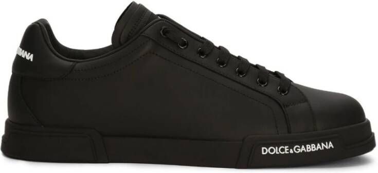 Dolce & Gabbana Continuative Low-Top Sneakers Black Heren