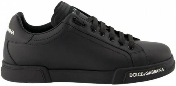 Dolce & Gabbana Vetersluiting in leer in meerdere kleuren Black Heren