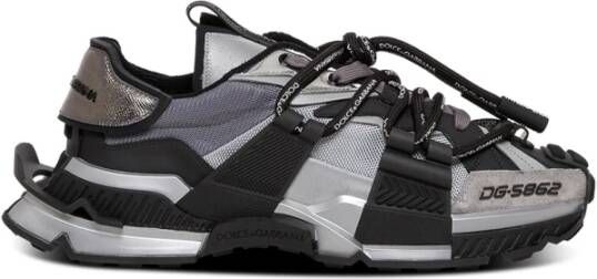 Dolce & Gabbana Multicolor Panelled Space Sneakers Schoenen