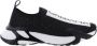 Dolce & Gabbana Zwart Wit Gala Synthetische Sneakers Black Heren - Thumbnail 1