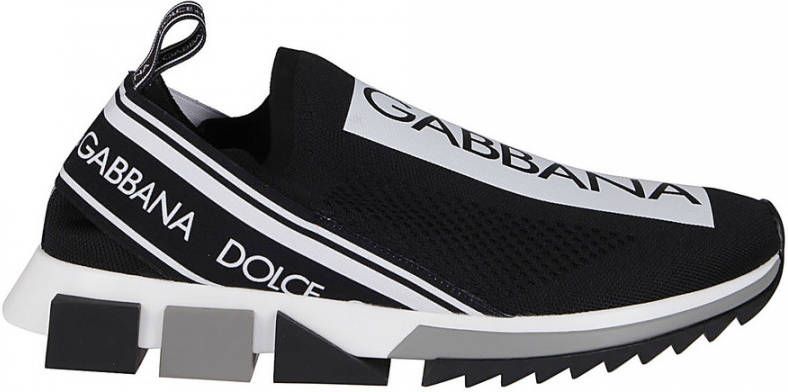 Dolce & Gabbana Sorrento sneakers heren Polyester Polyester rubber 39.5 Wit