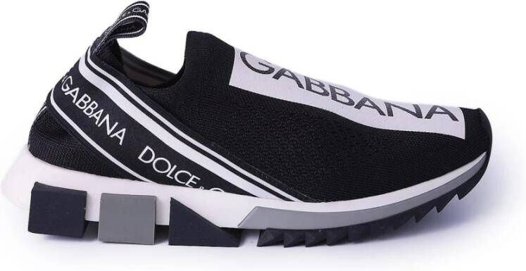 Dolce & Gabbana Sorrento Stoffen Lage Sneakers voor Vrouwen