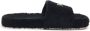 Dolce & Gabbana Schuivers met zwarte slides Black Heren - Thumbnail 1