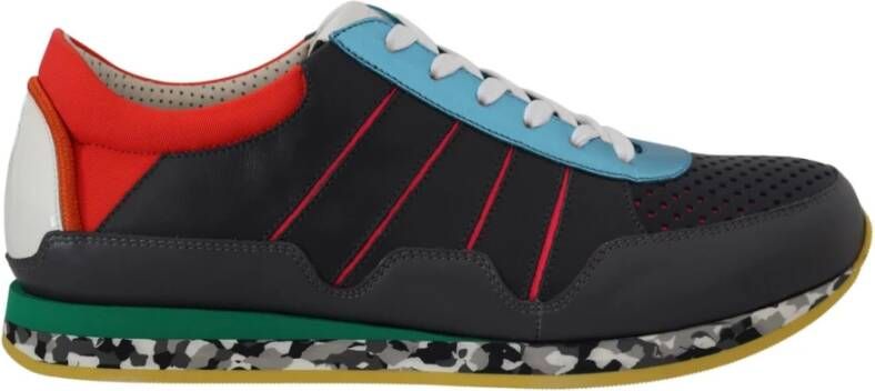 Dolce & Gabbana Multicolor Sport Lage Top Sneakers Multicolor Heren