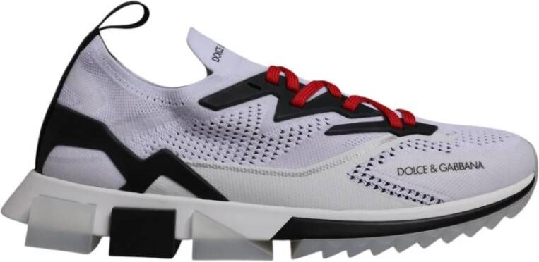 Dolce & Gabbana Sportieve sneakers met veters en logo