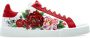 Dolce & Gabbana Sportschoenen met bloe motief - Thumbnail 1