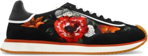 Dolce & Gabbana Sportschoenen met een bloe motief