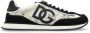 Dolce & Gabbana Witte Kant Lage Sneakers - Thumbnail 1
