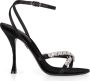 Dolce & Gabbana Zwarte Sandalen voor Vrouwen Elegante Stijl Black Dames - Thumbnail 1