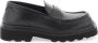 Dolce & Gabbana Zwarte platte schoenen met logo plaat Black Dames - Thumbnail 1