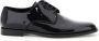 Dolce & Gabbana Stijlvolle Patent Leren Derby Veterschoenen Black Heren - Thumbnail 1