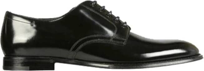 Dolce & Gabbana Stijlvolle Derby-schoenen voor zakelijke kleding Black Heren