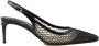 Dolce & Gabbana Lollo Pumps Dames Semi-transparante Leren Schoenen Black Dames - Thumbnail 1