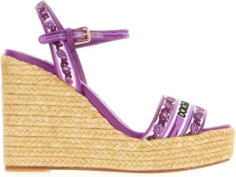 Dolce & Gabbana Stijlvolle Sandalen voor Zomeroutfits