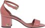 Dolce & Gabbana Stijlvolle Sandalen voor Zomeroutfits Pink Dames - Thumbnail 1