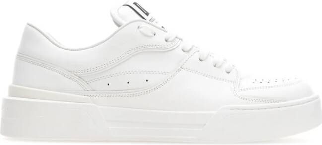 Dolce & Gabbana Nieuwe Roma Sneakers met Geperforeerde Details White Heren