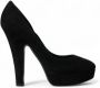 Dolce & Gabbana Stijlvolle Suede Platform Hakpumps Black Dames - Thumbnail 18