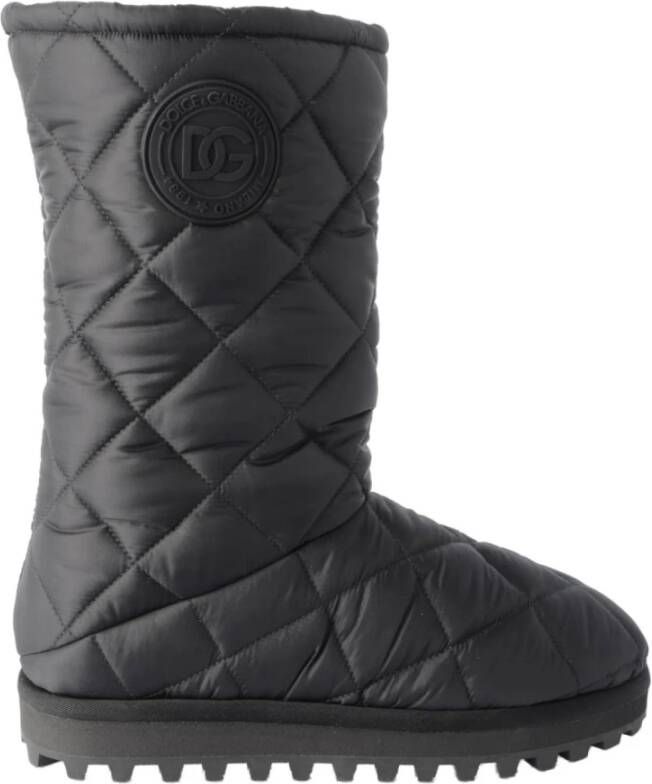 Dolce & Gabbana Stijlvolle Winterlaarzen