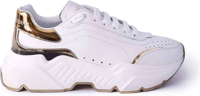 Dolce & Gabbana Stijlvolle Women's DayMaster Sneakers White Dames