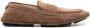 Dolce & Gabbana Suede Driver Schoenen met DG Logo Brown Heren - Thumbnail 1