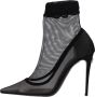 Dolce & Gabbana Stretch Tulle Enkellaarsjes - Thumbnail 1