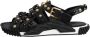 Dolce & Gabbana Studded Leren Enkelband Sandalen - Thumbnail 1