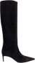 Dolce & Gabbana Suede Boot met DG Logo Hak Black Dames - Thumbnail 1