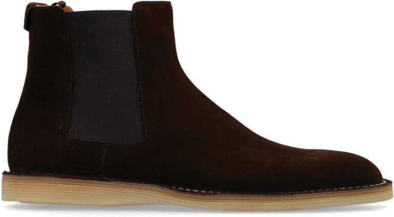 Dolce & Gabbana Suede Chelsea laarzen Brown Heren