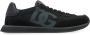 Dolce & Gabbana Suède lage sneakers met ronde neus Black Heren - Thumbnail 4