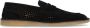 Dolce & Gabbana Geperforeerde leren loafers Zwart Ronde neus Black Heren - Thumbnail 6