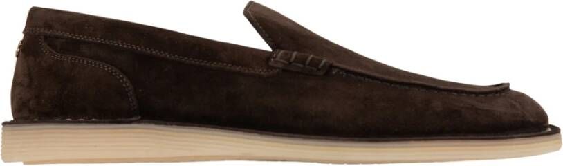Dolce & Gabbana Suède Slip-On Loafers